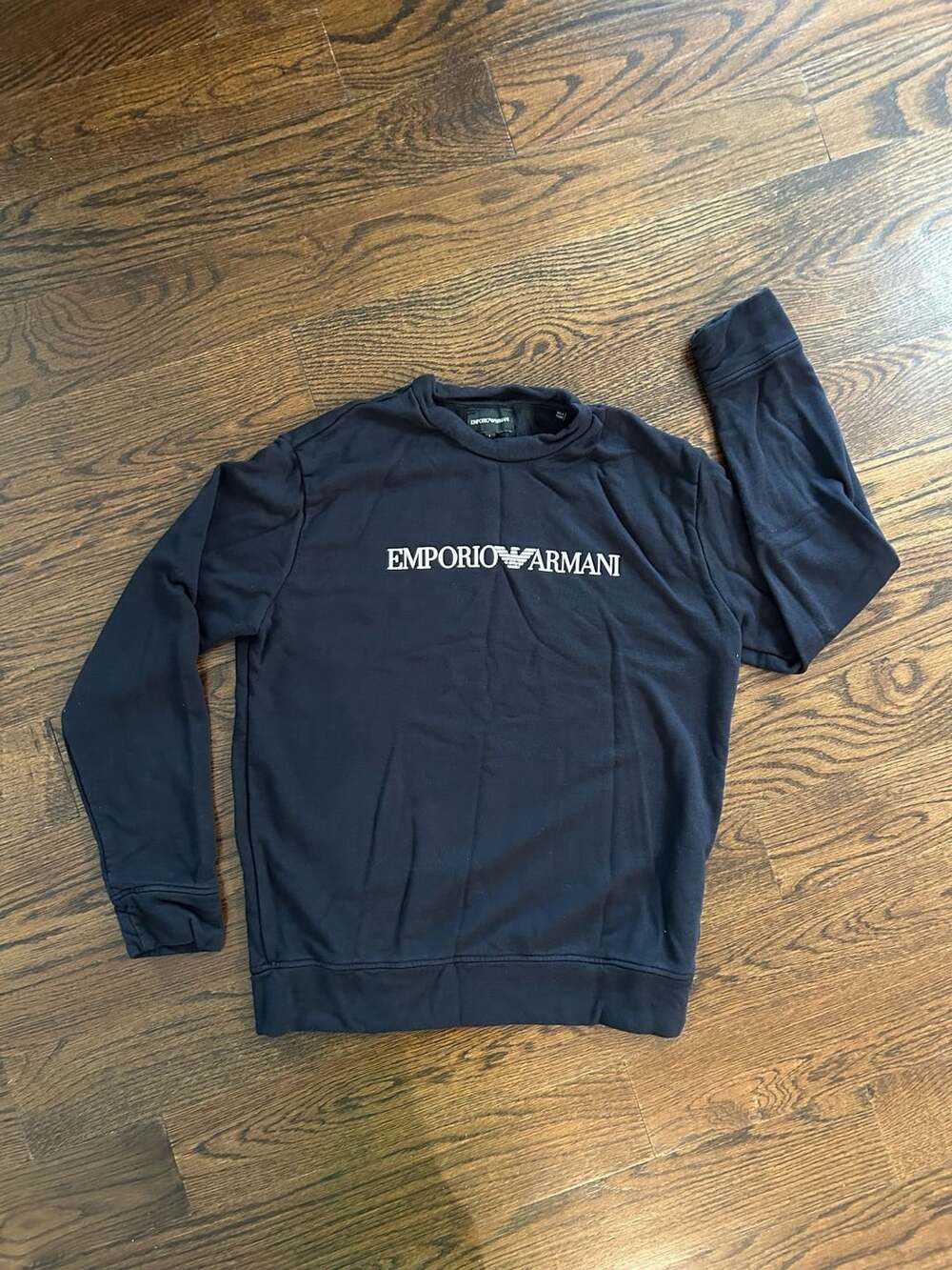 Emporio Armani Sweatshirt Size L Black Essential